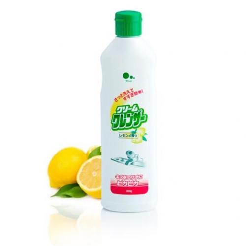 Чистящий крем с ароматом лимона (очищение без царапин) 