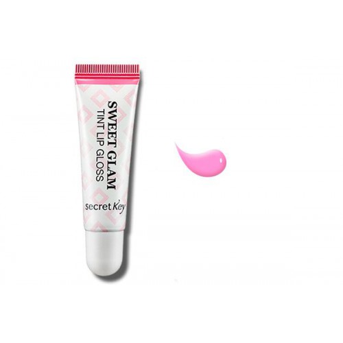Тинт- блеск для губ sweet glam Tint Lip Gloss Milky Pink