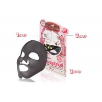 3-шаговая маска для лица для проблемной кожи 3-step pore solution mask pack