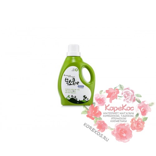 Стиральный жидкий порошок в бутылке Liquid Laundery Detergent 1,8л Ssook Soo Qoom