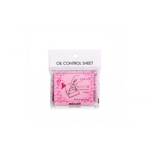 Матирующие розовые салфетки против жирного блеска CORINGCO Oil Control Sheet(Pink)