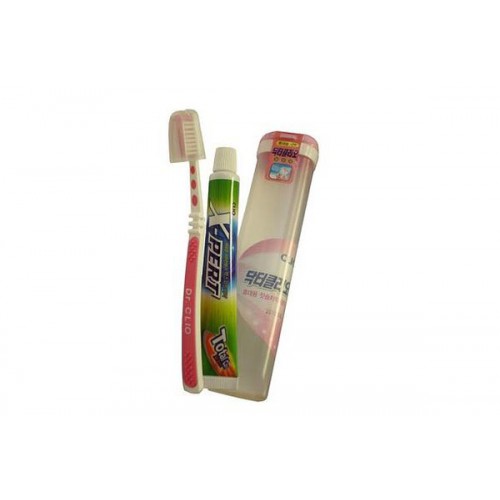 Набор зубная паста + щетка New Portable Doctor + Expert Toothpaste