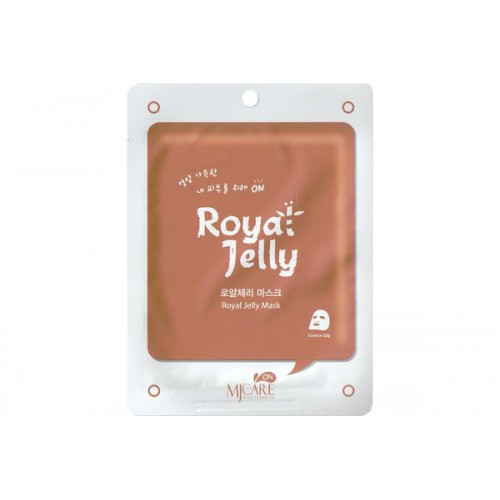 Маска тканевая с маточным молоком MJ CARE Royal Jelly Mask