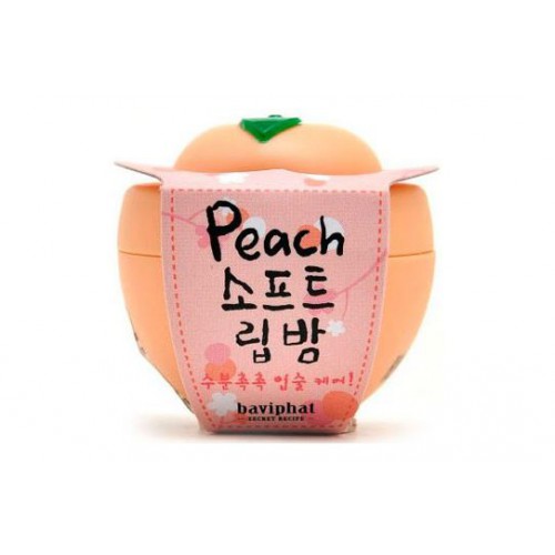 Бальзам для губ персик Peach Soft Lip Balm