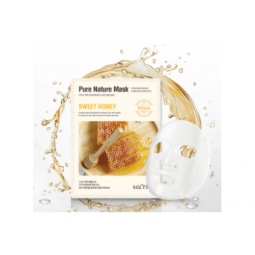 Маска для лица тканевая Secriss Pure Nature Mask Pack-Sweet honey
