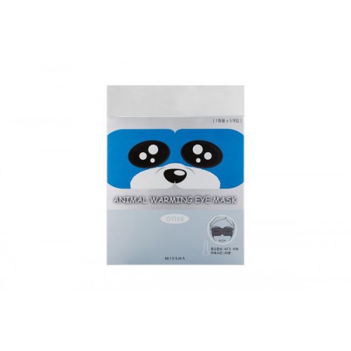 Маска для глаз согревающая MISSHA Animal Warming Eye Mask_Otter (Fragrance Fragrance)