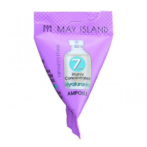 Сыворотка для лица гиалуроновая увлажняющая May Island Seven Days Hyaluronic Ampoule 