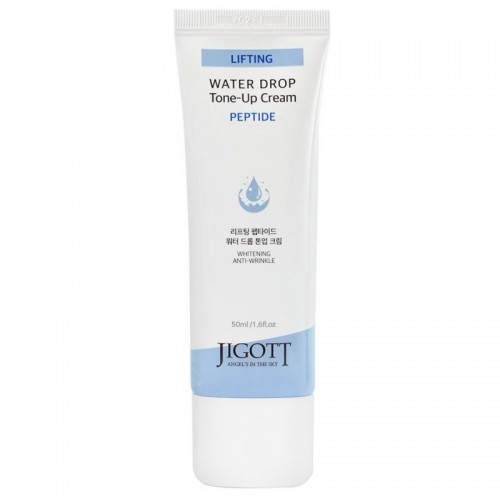 Лифтинг-крем с пептидами Jigott Lifting Water Drop Tone-up Cream Peptide