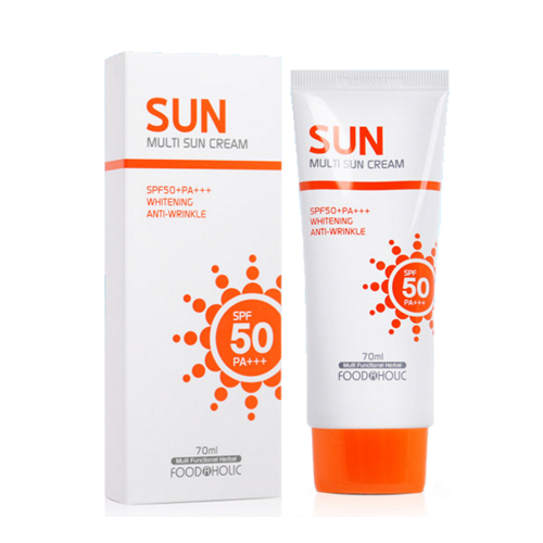 Крем для лица солнцезащитный FOODAHOLIC Multi Sun Cream