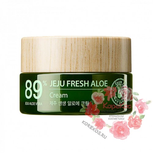 Крем для лица с алоэ Jeju Fresh Aloe Cream