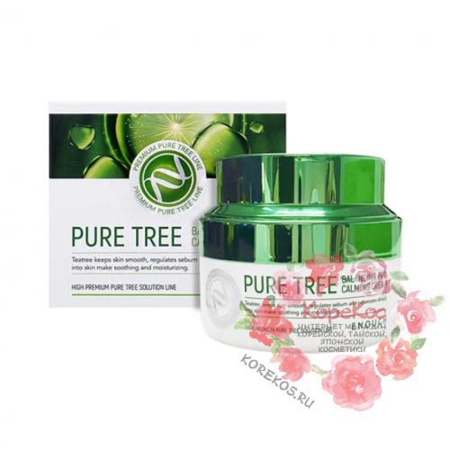 Крем для лица с экстрактом чайного дерева  Pure Tree Balancing Pro Calming Cream 