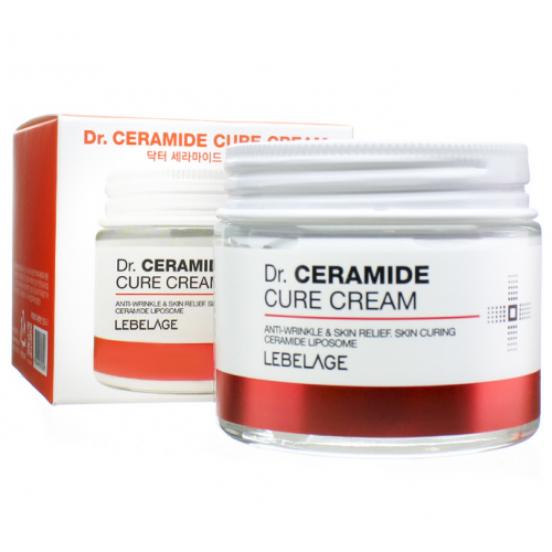 Крем для лица укрепляющий с керамидами LEBELAGE Dr. CERAMIDE CURE CREAM