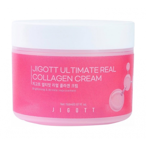 Крем для лица с коллагеном Jigott Ultimate Real Collagen Cream