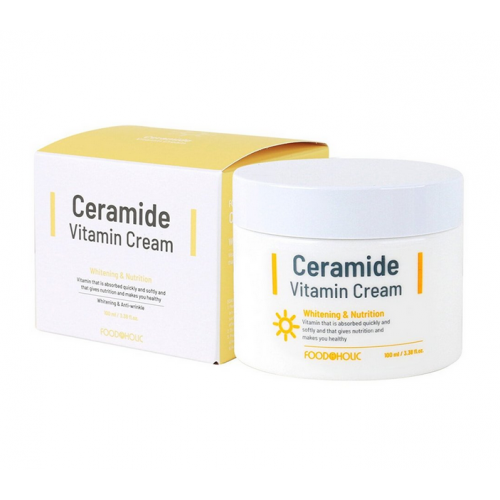 Крем для лица с церамидами и витаминами  FOODAHOLIC Ceramide Vitamin Facial Cream 