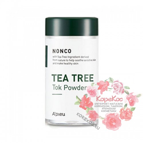 Пудра с маслом чайного дерева для проблемной кожи A'PIEU NonCo Tea Tree Tok Powder