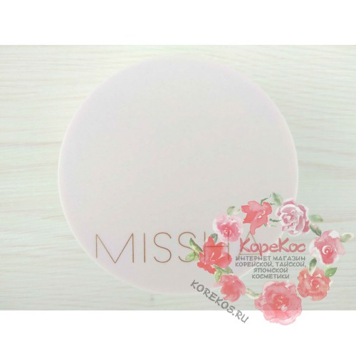 Тональный крем-кушон для стойкого макияжа Missha Magic Cushion Cover Lasting + сменный блок No.23 SPF50+ PA+++