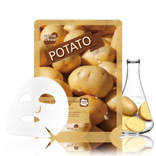 Маска для лица тканевая картофель Real Essence Potato Mask Pack