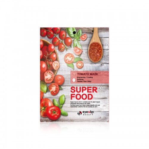  Маска для лица тканевая томатная EYENLIP SUPER FOOD TOMATO MASK 