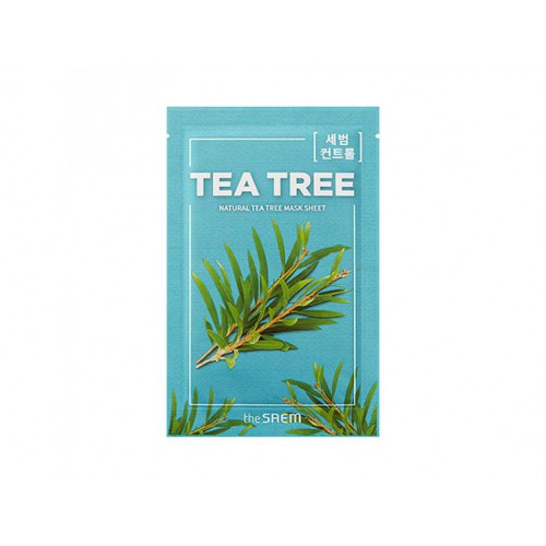 Маска тканевая с экстрактом чайного дерева Natural Tea Tree Mask Sheet