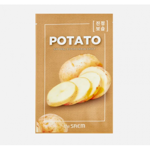 Маска тканевая с экстрактом картофеля Natural Potato Mask Sheet
