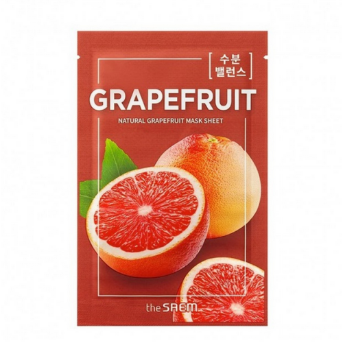 Маска на тканевой основе Natural Grapefruit Mask Sheet 