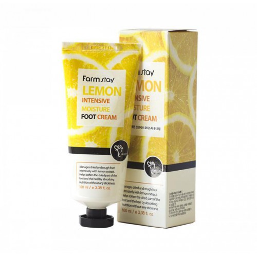 Крем для ног увлажняющий с экстрактом лимона Farmstay Lemon Intensive Moisture Foot Cream sale
