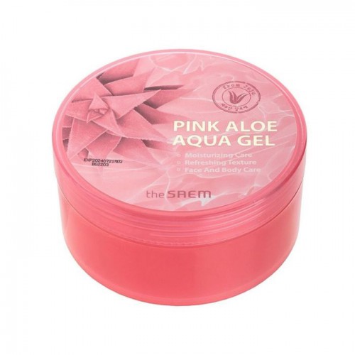 Освежающий и успокаивающий гель с алоэ Pink Aloe Aqua Gel 