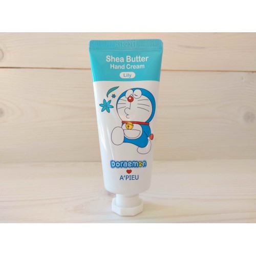 Крем для рук A'PIEU Shea Butter Hand Cream (Lily) [Doraemon Edition] 