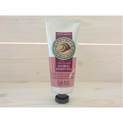 Антивозрастной крем для рук с муцином улитки Dabo Anti-aging Natural Snail Cream 