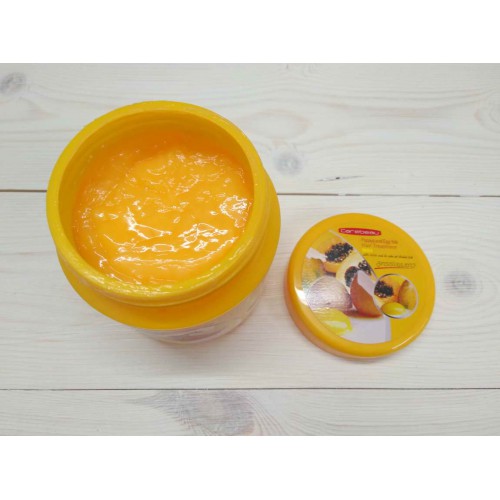 Маска для волос c экстрактом папайи и яичным желтком Papaya Egg Yolk Hair treatment 
