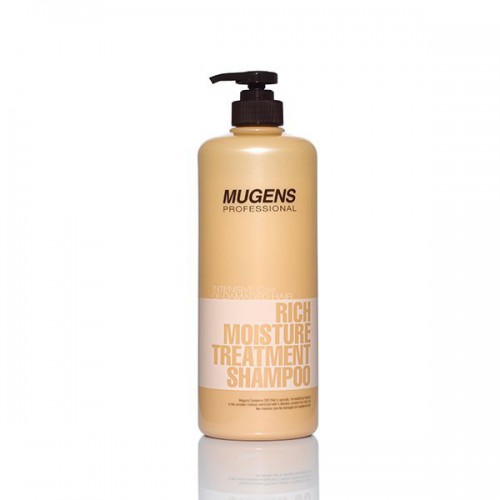 Шампунь для волос увлажняющий Welcos Mugens Rich Moisture Treatment Shampoo 