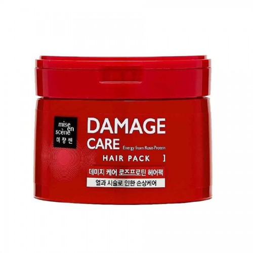 Маска для поврежденных волос питательная Mise-en-scene Damage care hairpack