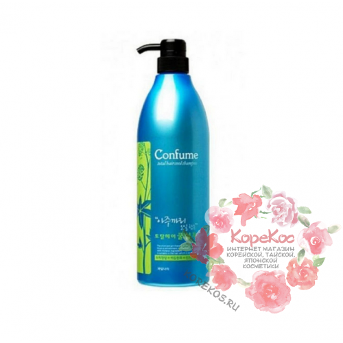 Освежающий шампунь для волос с экстрактом мяты CONFUME Total Hair Cool Shampoo