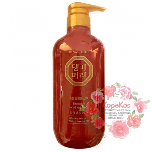 Шампунь от выпадения волос с женшенем DAENG GI MEO RI Shampoo for all hair types 