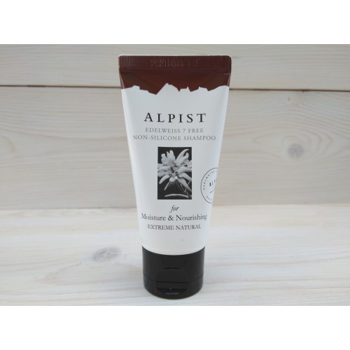 Шампунь без сульфатов и силиконов увлажнение и питание волос Alpist Edelweiss Shampoo 50 мл