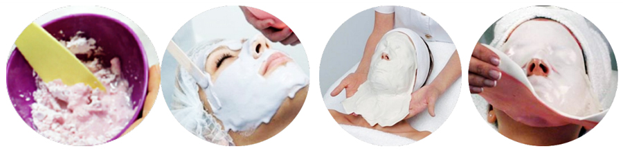 Альгинатная маска для кожи лица из Кореи